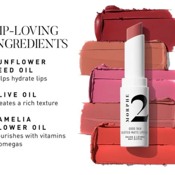 Morphe 2 Good Talk Blotted Matte Lipstick - Picture 5 of 10